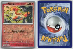 Ponyta 029/182 Common Destined Rivals Pokemon Reverse Holo NM - Image 3