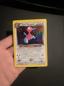 Pokemon Dark Porygon2 8/105 Neo Destiny Unlimited Holo Rare LP Stage 1 - Image 1