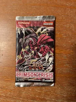 Yu-Gi-Oh! Crimson Crisis Booster EN – New & Sealed - Image 1