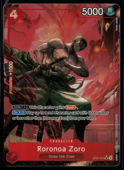 Roronoa Zoro (Parallel) (ST21-015) [Starter Deck EX: Gear 5] - Image 1