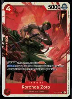 Roronoa Zoro - ST21-015 (Luffy Deck) ST21-015 Learn Together Deck Set One Piece - Image 1