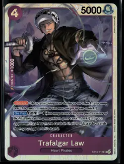 Trafalgar Law (ST10-010) (Reprint) ST10-010 Premium Booster -The Best- One Piece - Image 1