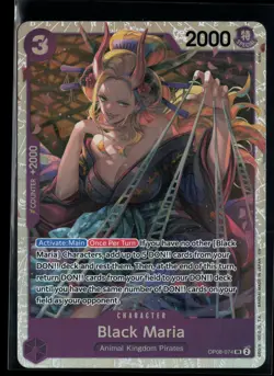Black Maria (Reprint) OP08-074 Premium Booster -The Best- Vol. 2 One Piece - Image 1