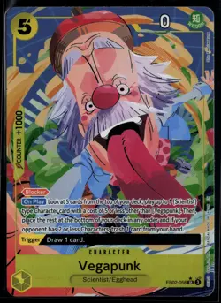 Vegapunk (Alternate Art) EB02-056 Extra Booster: Anime 25th Collection One Piece - Image 1