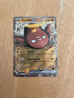 Stunfisk ex 114/217 - Ultra Rare Holo - Ascended Heroes Pokemon Card NM - Image 1