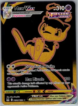 Mew VMAX (Secret) TG30/TG30 Lost Origin Trainer Gallery - Pokemon Card - NM - Image 1