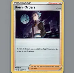 Pokemon card TCG: Boss's Orders 132/172 (Non-Holo) Brilliant Stars - [Near Mint] - Image 1