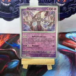 Pokemon TCG - Mewtwo Reverse Holo 150/165 - Rare Card 151 Near Mint - Image 3