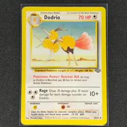 Dodrio - 34/64 - Uncommon - Jungle Set - Pokemon Card - NM/M - Image 1