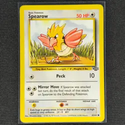 Spearow - 62/64 - Common - Jungle Set - Pokemon Card - NM/M - Image 1