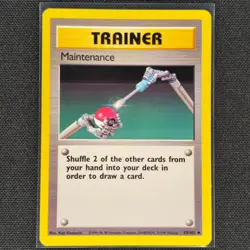 Maintenance - 83/102 - Uncommon - Base Set - Pokemon Card - NM/M - Image 1