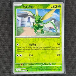Scyther - 004/197 - Reverse Holo - Obsidian Flames - Pokemon Card - NM/M - Image 1