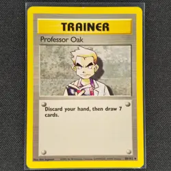 Professor Oak - 88/102 - Uncommon - Base Set - Pokemon Card - NM/M - Image 1