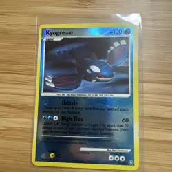 Pokemon TCG Reverse Holo Kyogre Card 32/146 Legends Awakened - Image 1
