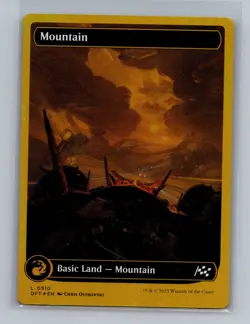 Aetherdrift #510 Mountain (0510) (First-Place Foil) - Image 1