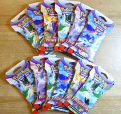 $125 RARE x12 Lot Paldea Evolved Pokemon TCG S&V Blister Pack New Karp Collect - Image 1