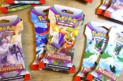 $125 RARE x12 Lot Paldea Evolved Pokemon TCG S&V Blister Pack New Karp Collect - Image 5