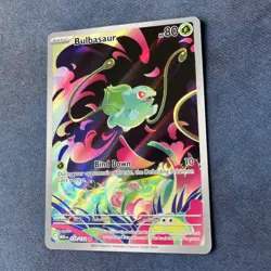 Bulbasaur 133/132 Mega Evolution Pokemon Illustration Rare Near Mint/mint - Image 2