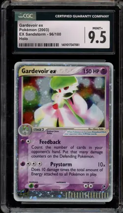 Pokemon Gardevoir ex EX Sandstorm Holo Ultra Rare #96 CGC 9.5 - Image 1
