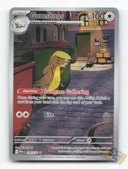 Pokemon TCG - Gumshoos 153/132 Near Mint Illustration Rare Mega Evolution - Image 1