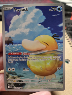 Pokemon Psyduck Illustration Rare Holo Full Art 226/217 (read description) - Image 1