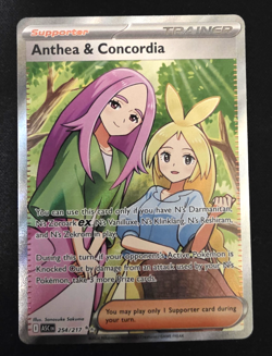 Anthea and Concordia 254/217 Ascended Heroes Pokemon TCG Full Art Trainer - Image 1