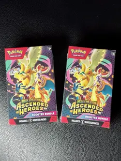 Pokemon Ascended Heroes ETB + 3 Booster Bundles Sealed Lot - Image 3