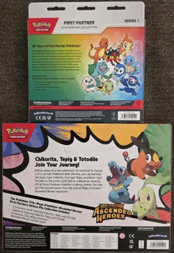 Pokemon TCG Ascended Heroes Pin Collection & First Partner Illustration Series 1 - Image 4