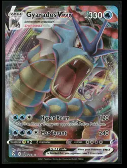 Gyarados VMAX 029/203 Holo VMAX Rare Evolving Skies Pokemon NM/M - Image 1