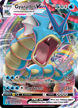 Gyarados VMAX 029/203 Holo VMAX Rare Evolving Skies Pokemon NM/M - Image 4