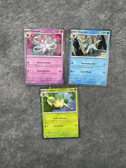 Leafeon Glaceon Sylveon Black Star Promo Set 170 171 172 POKEMON TCG MINT MTTTT - Image 1
