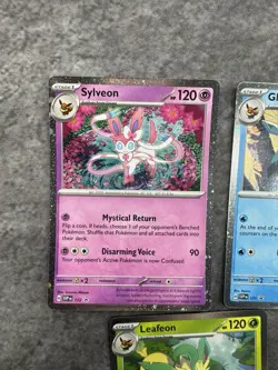 Leafeon Glaceon Sylveon Black Star Promo Set 170 171 172 POKEMON TCG MINT MTTTT - Image 2