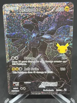 Pokemon Celebrations Zekrom #114/114 Classic Collection Ultra Rare Full Art NM - Image 1