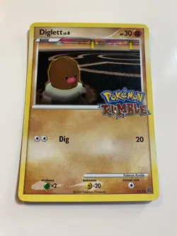 2009 Pokemon Rumble Diglett #11/16 - Image 2