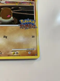 2009 Pokemon Rumble Diglett #11/16 - Image 5