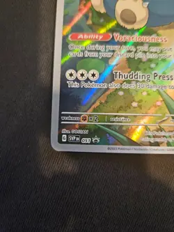SNORLAX SVP051 POKEMON CENTER STAMPED 151 PROMO - Image 4