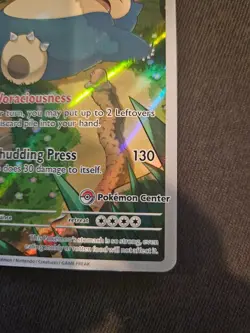 SNORLAX SVP051 POKEMON CENTER STAMPED 151 PROMO - Image 5