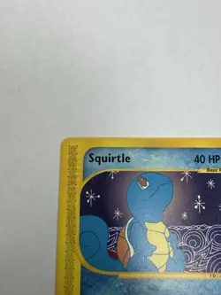 The Pokemon Company Squirtle 132/165 Expedition 2002 Common Basic 40 HP e-Reader - Image 2