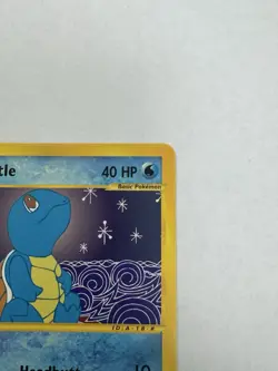 The Pokemon Company Squirtle 132/165 Expedition 2002 Common Basic 40 HP e-Reader - Image 5