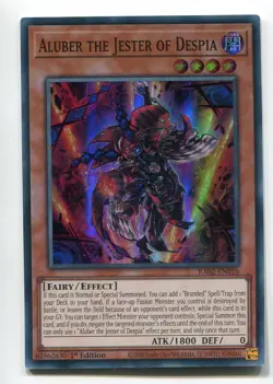 Yu-Gi-Oh! Aluber the Jester of Despia Super Rare englisch RA02-EN016 - Image 1