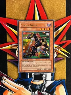 IOC-007 Strike Ninja Ultra Rare 1st Edition LP Yugioh - Image 1