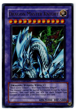 YuGiOh Dragon Master Knight UE02-EN001 - Ultra Rare - EX - Image 1
