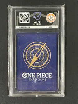 2024 One Piece Black Maria OP08-074 SR ACE 10 Matching Artwork - Image 2