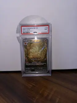 Pokemon 2023 Obsidian Flames Ninetails Holo Illustration Rare Card 199/197 PSA 9 - Image 4