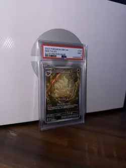 Pokemon 2023 Obsidian Flames Ninetails Holo Illustration Rare Card 199/197 PSA 9 - Image 5
