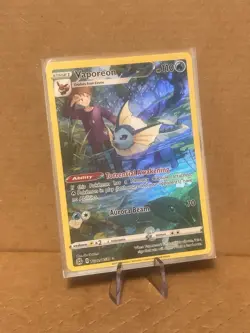 Vaporeon #TG02/TG30 Ultra Rare Pokemon TCG Brilliant Stars Trainer Gallery - Image 1