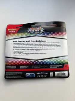Pokemon TCG Prismatic Evolutions Glaceon Tech Sticker Collection New & Sealed - Image 2