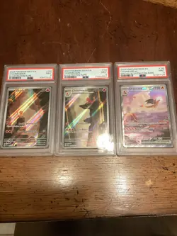 CHARIZARD EX #199 CHARMANDER #168 CHARMELEON #169 POKEMON S&V 151 2023 PSA 9 SET - Image 1