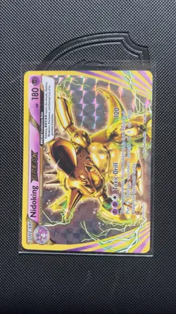 POKEMON TCG NIDOKING BREAK 46/108 X&Y EVOLUTIONS ULTRA RARE LP - Image 1