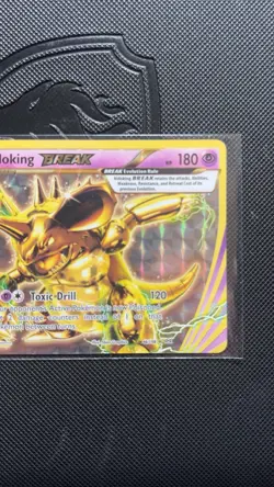 POKEMON TCG NIDOKING BREAK 46/108 X&Y EVOLUTIONS ULTRA RARE LP - Image 2